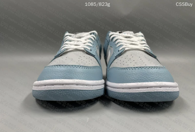 DUNK LOW FLEECE SWOOSH WORN BLUE 2