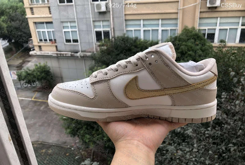 Dunk Low "Gold Swoosh"