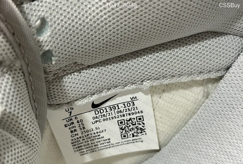 Dunk Low Grey FOG NEW VT 10