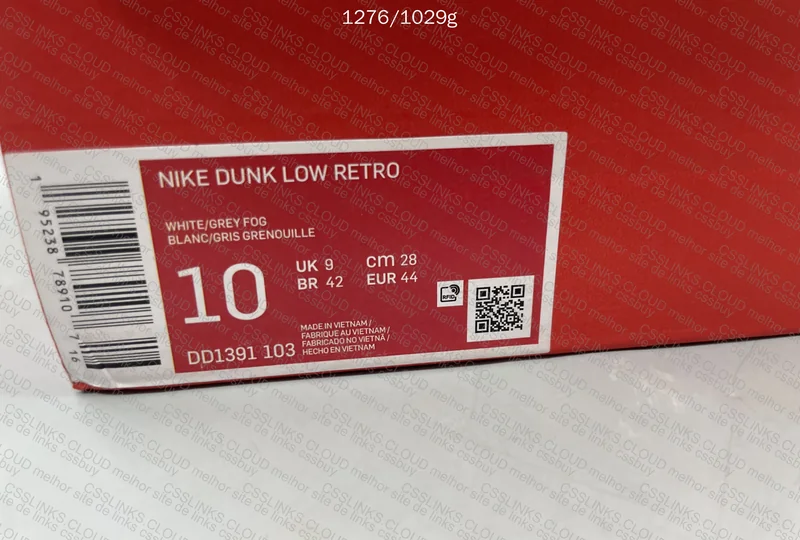 Dunk Low Grey Fog - NEW VT 10