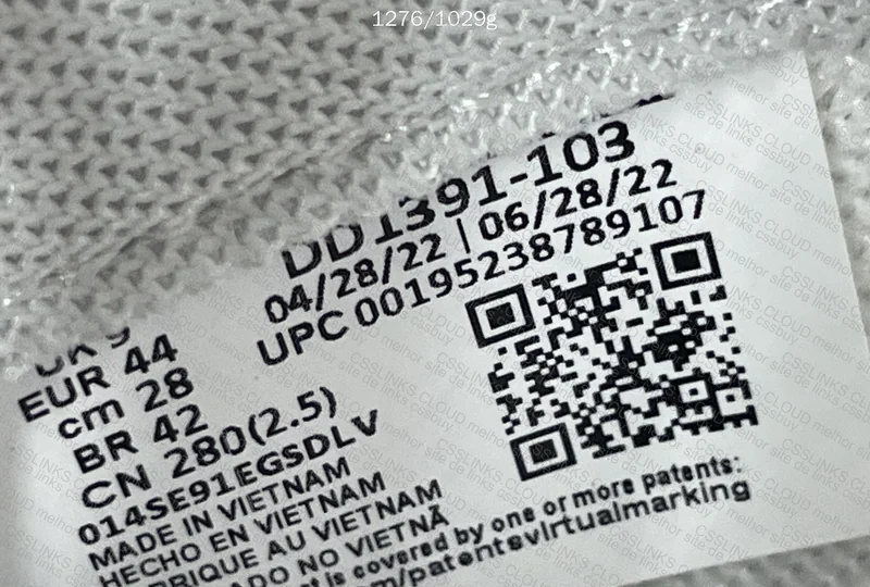 Dunk Low Grey Fog - NEW VT 6