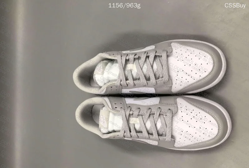 dunk low grey fog VT