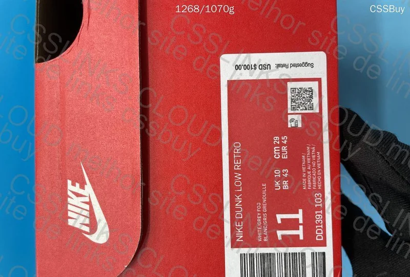 Dunk Low Grey Fog VT (Paint Quality Check)