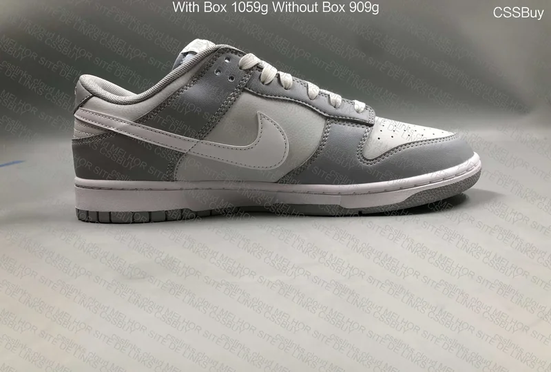 dunk low grey white 5