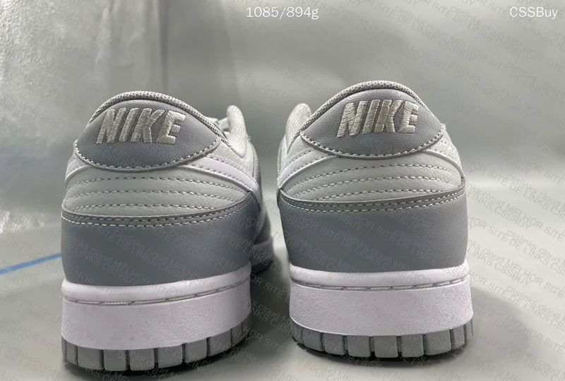 Dunk Low Grey White 2