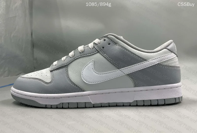 Dunk Low Grey White 6