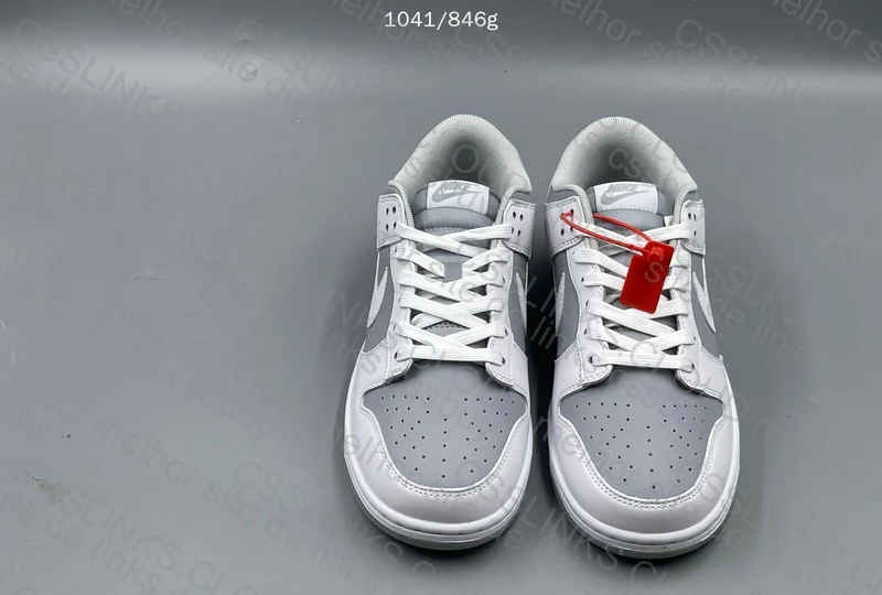 Dunk Low Grey White