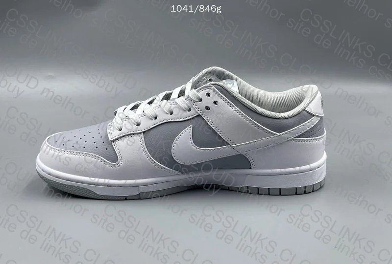 Dunk Low Grey White 7