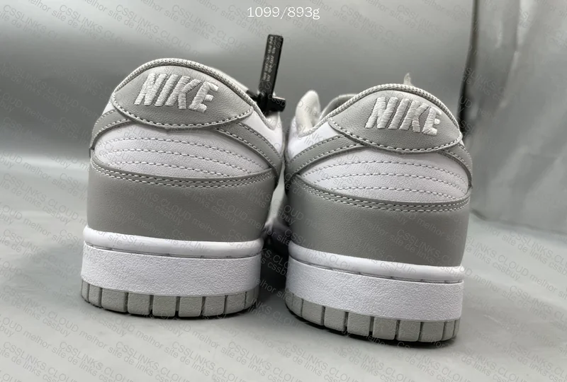 Dunk low Grey White