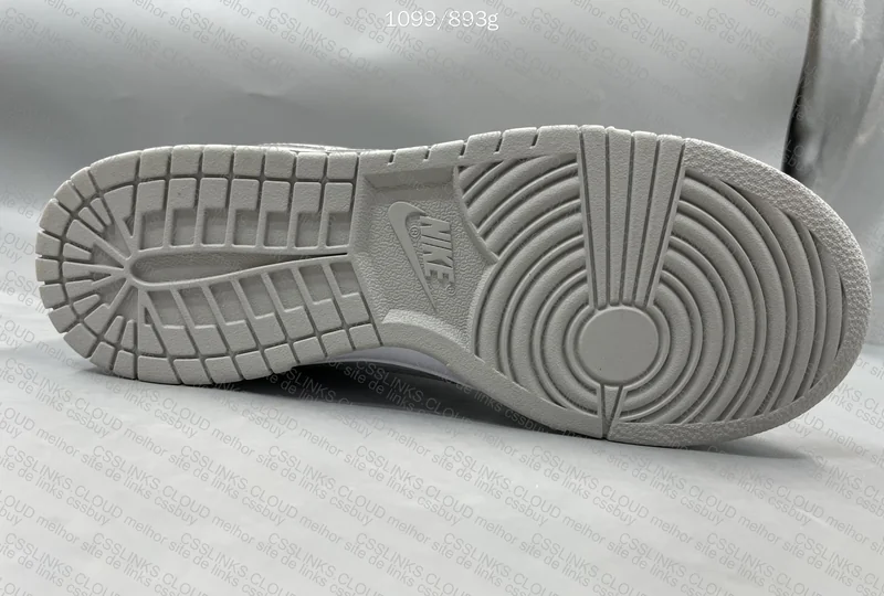 Dunk low Grey White 7