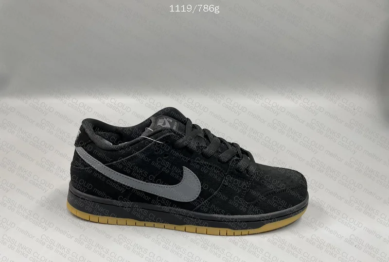 Dunk low grey/black 4