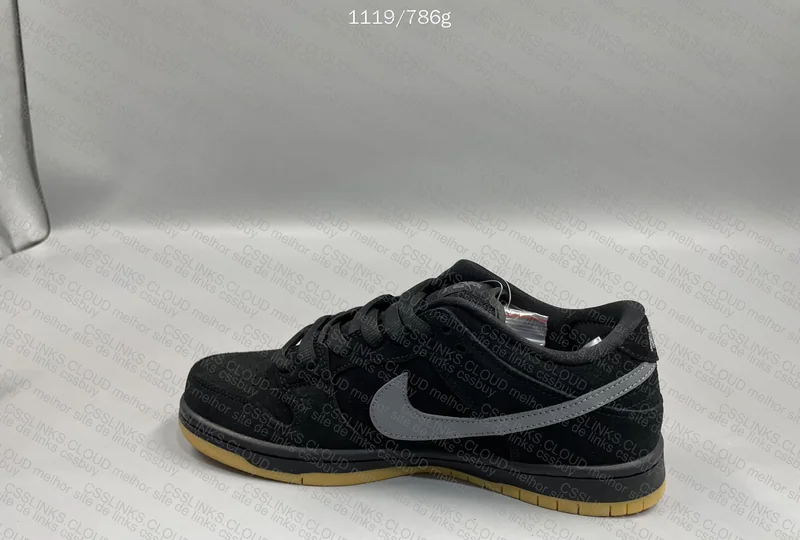 Dunk low grey/black 6