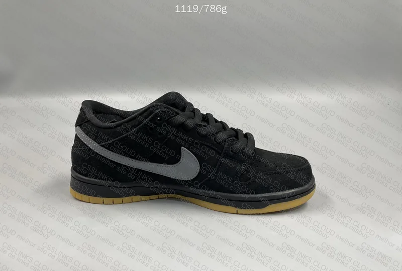 Dunk low grey/black 8