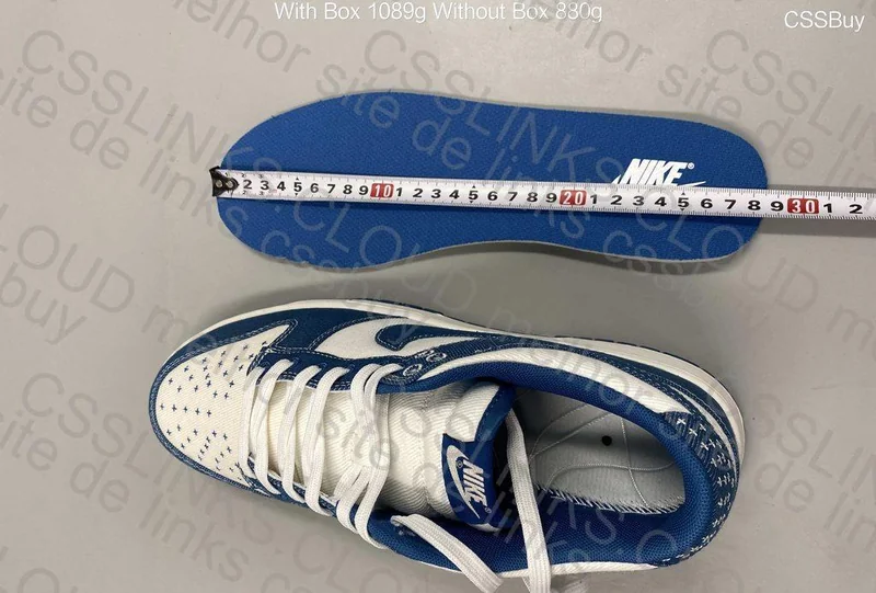 Dunk Low Industrial Blue Sashiko 3