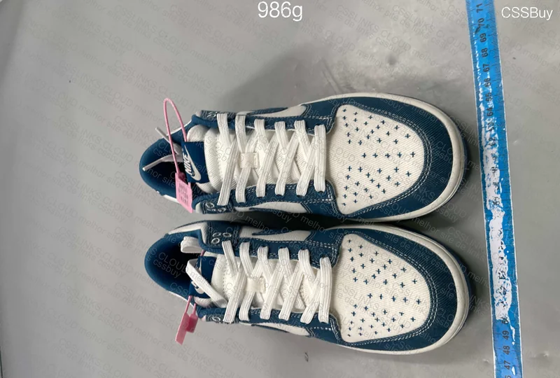 Dunk Low Industrial Blue Sashiko R 5