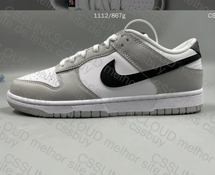 DUNK LOW LOTTERY GREY 3