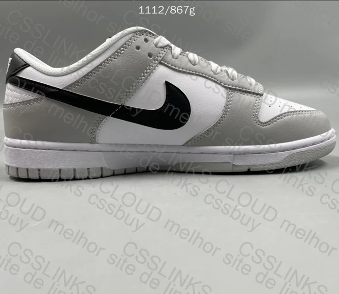 DUNK LOW LOTTERY GREY 4