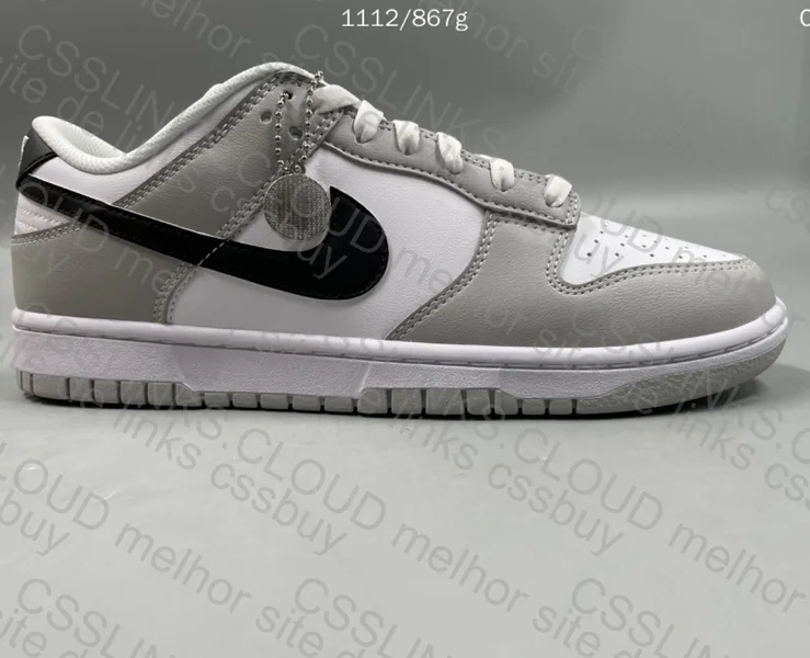 DUNK LOW LOTTERY GREY 5