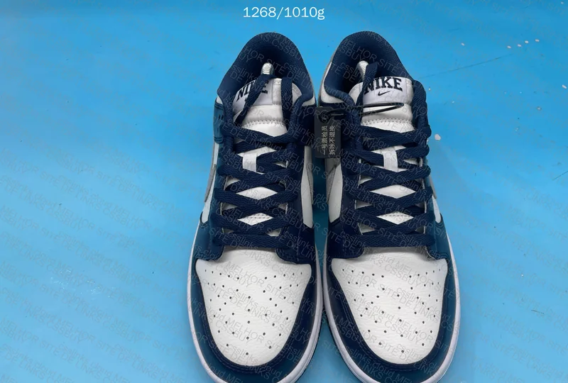 Dunk low midnight navy and grey