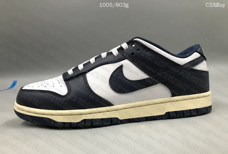 Dunk Low Navy Vintage 5