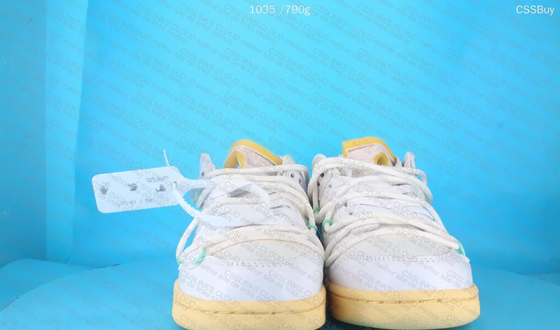 Dunk low Off White lot 1/50 4