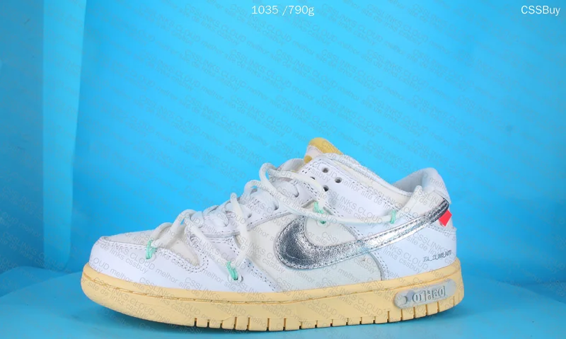 Dunk low Off White lot 1/50 5