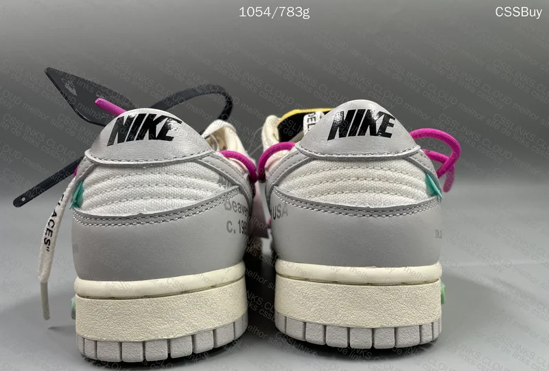 Dunk low Off White lot 30/50 6