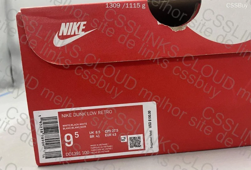 Dunk Low Panda VT (Primeira compra)