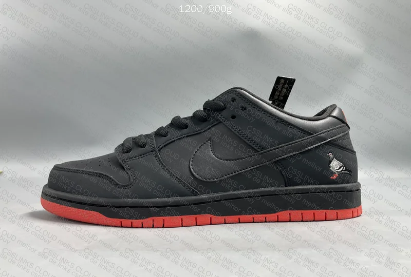 dunk low pigeon black 5