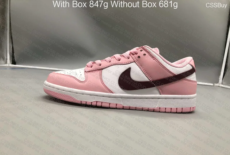 Dunk Low Pink Foam Red White 2