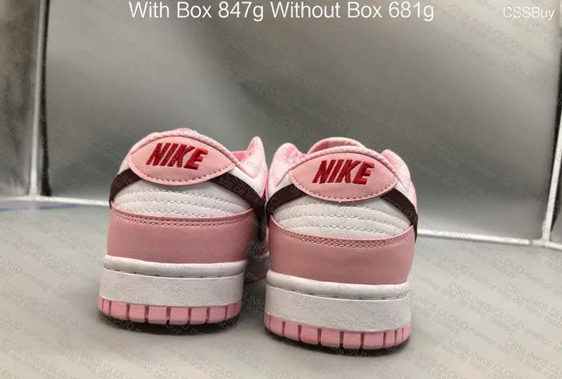 Dunk Low Pink Foam Red White 4
