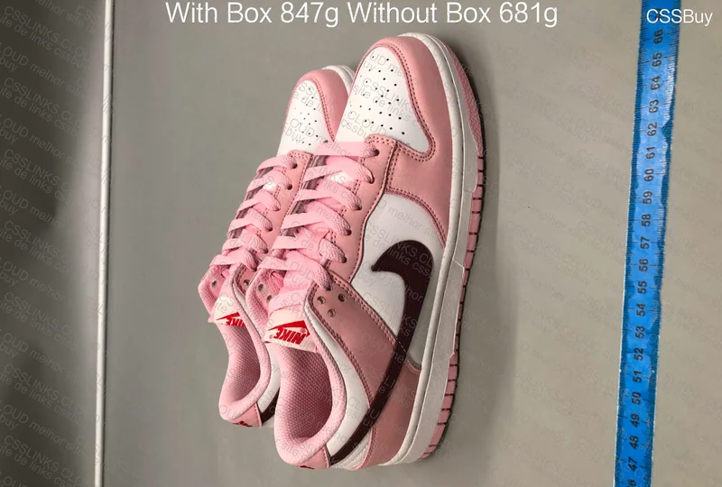 Dunk Low Pink Foam Red White 5