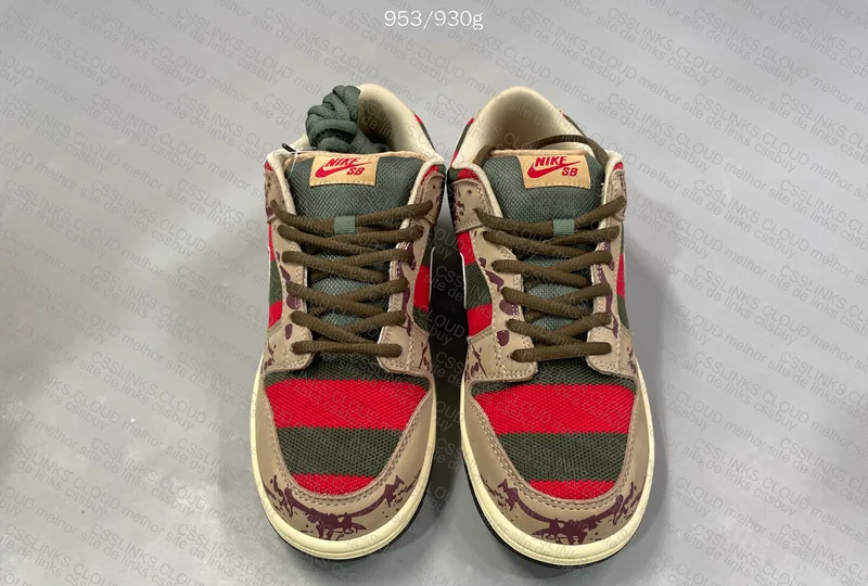 Nike Dunk Low Pro SB 'Freddy Krueger' 3