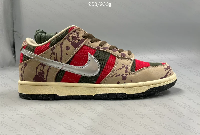 Nike Dunk Low Pro SB 'Freddy Krueger' 4