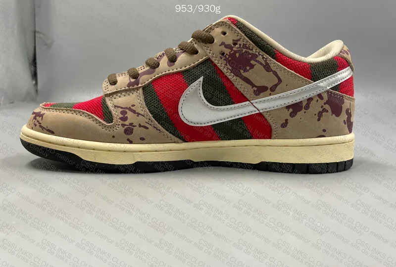 Nike Dunk Low Pro SB 'Freddy Krueger' 5