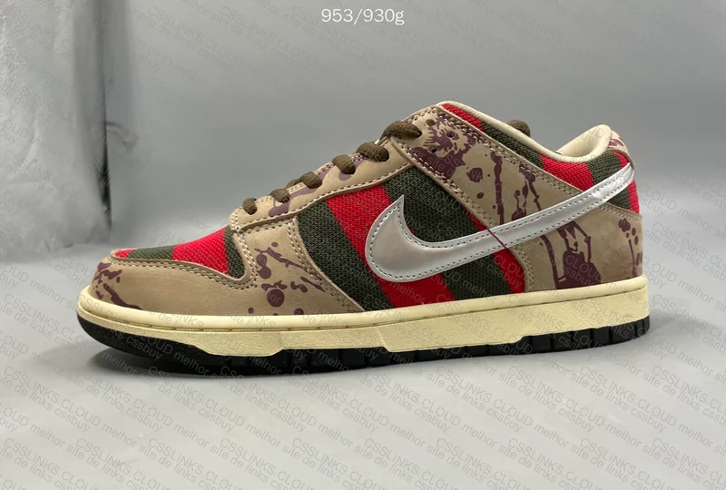 Nike Dunk Low Pro SB 'Freddy Krueger' 9