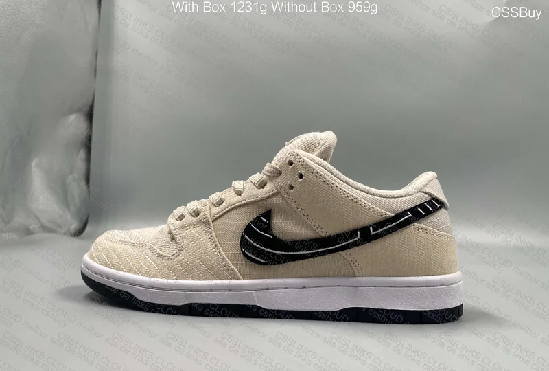 Nike Dunk Low SB Albino & Black 7