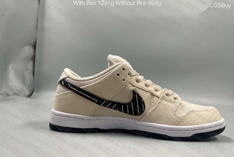 Nike Dunk Low SB Albino & Black 8