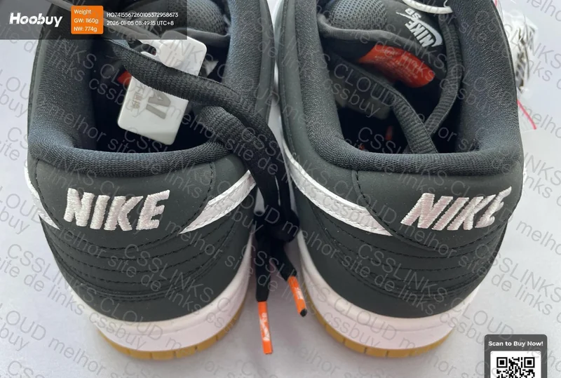 Nike Dunk Low SB Pro ISO Black 6