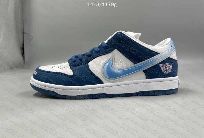Nike Dunk Low SB x Born x Raised Blue