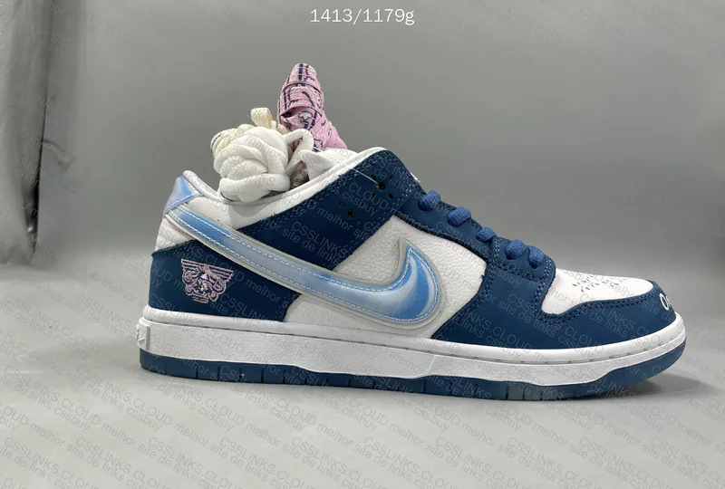 Nike Dunk Low SB x Born x Raised Blue 3