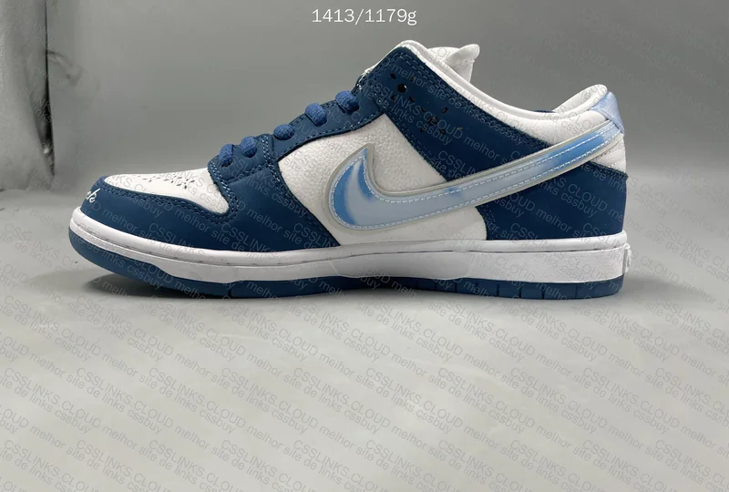 Nike Dunk Low SB x Born x Raised Blue 4