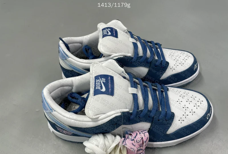 Nike Dunk Low SB x Born x Raised Blue 7