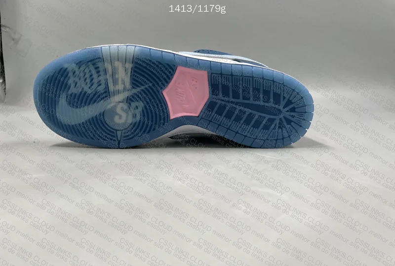 Nike Dunk Low SB x Born x Raised Blue 8