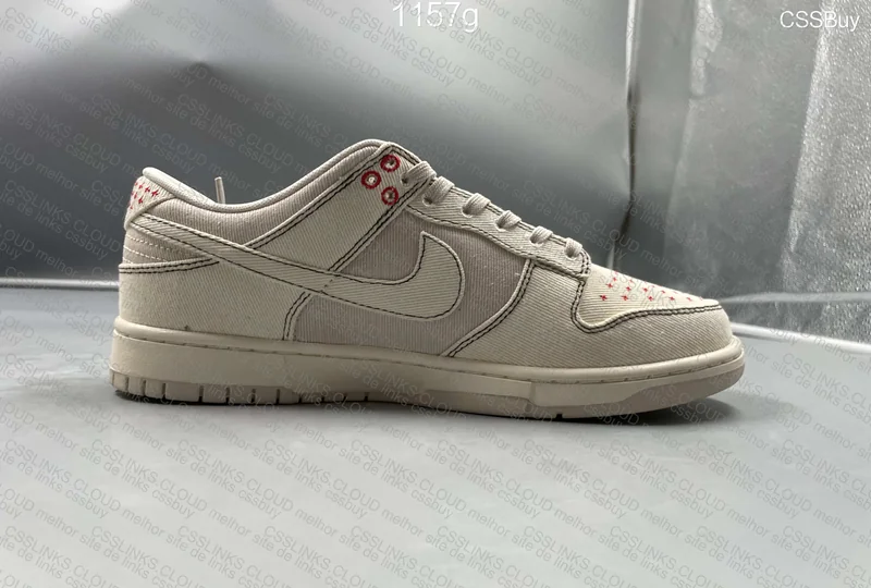 Dunk Low SE Sashiko Light Orewood Brown 2