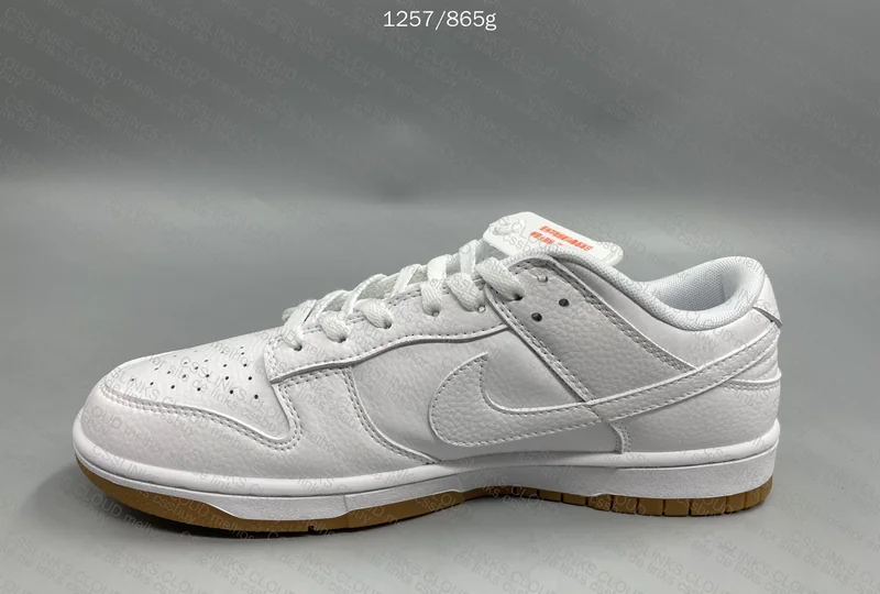 Dunk Low Triple White 5