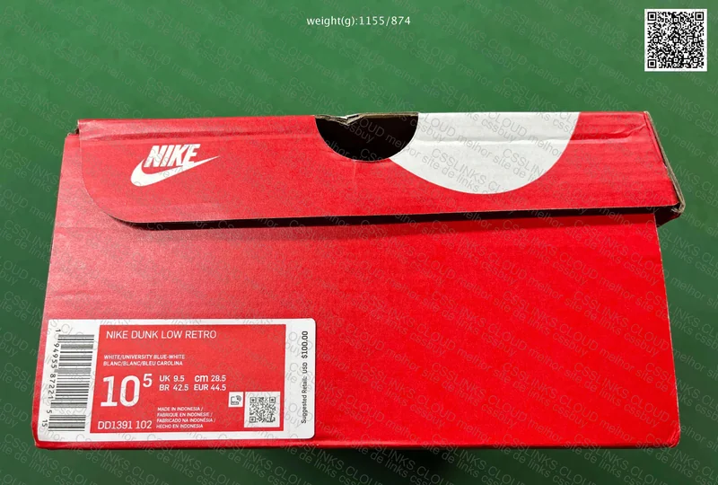 Dunk Low UNC (VT) 2