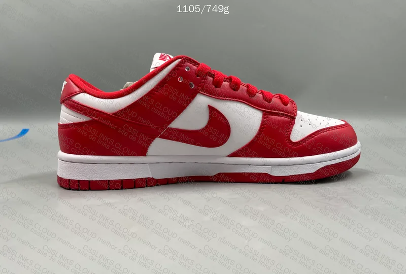 Dunk low University red 3