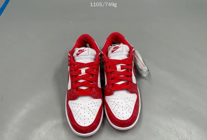 Dunk low University red 5