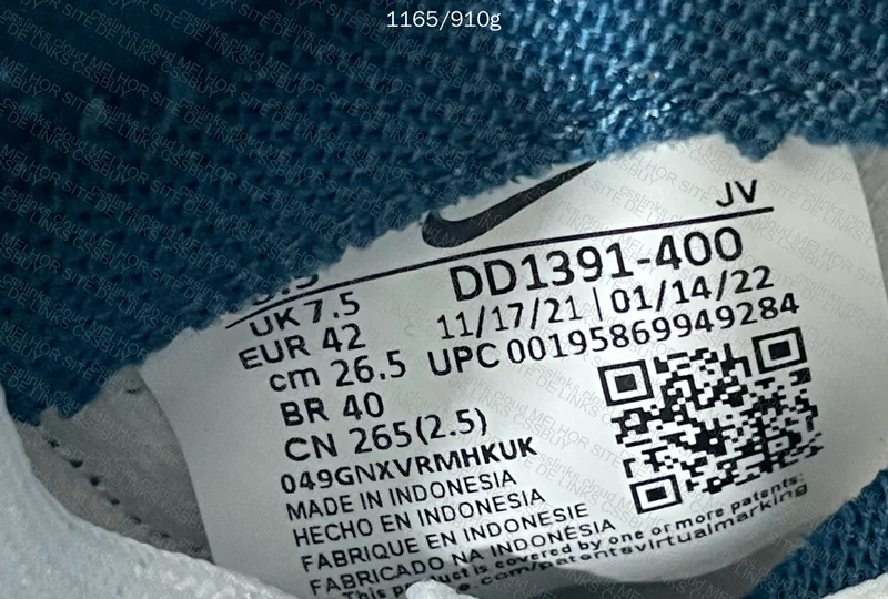 DUNK LOW VALENRIAN BLUE 6